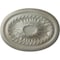 Ekena Millwork Saverne Ceiling Medallion, Hand-Painted Flash Gold, 18 1/2"W x 13 1/2"H x 1 7/8"P CM18SAFLS - alternate 1